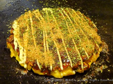 関西風お好み焼き