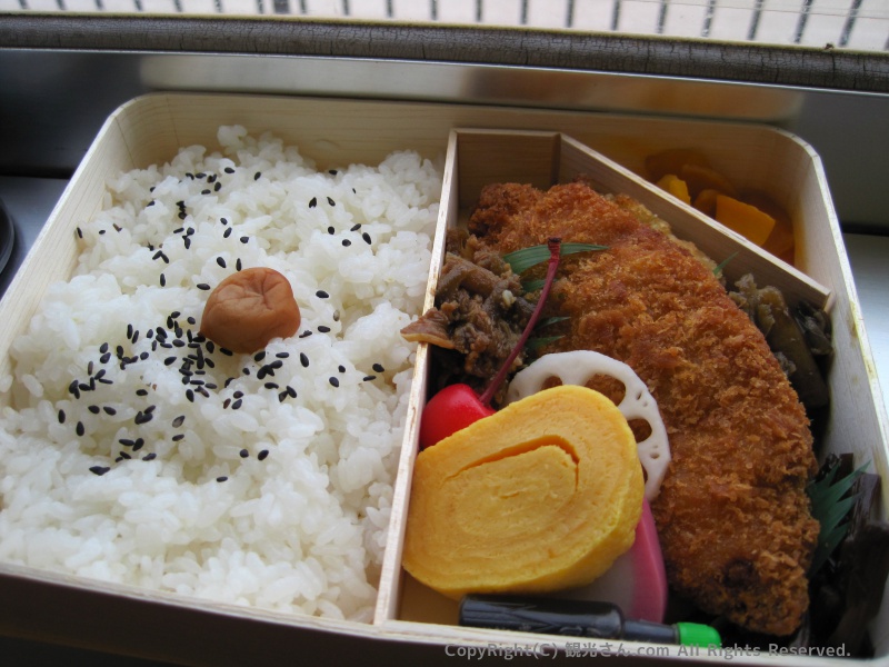 昭和39年当時のお弁当の中身