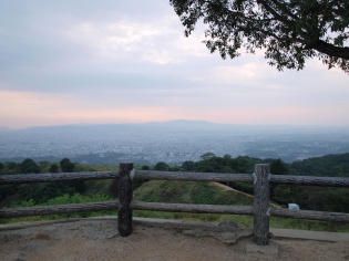 山頂からの景色
