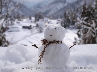 雪遊びの定番 